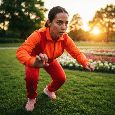 Person tracking food intake on a tablet, with a healthy meal in the background