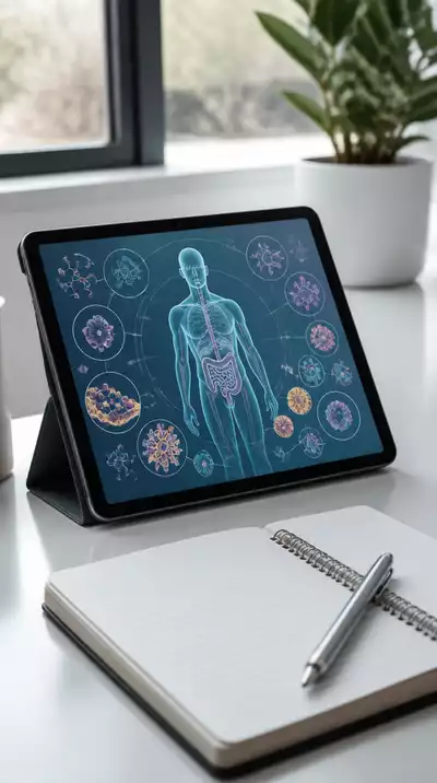 Science-backed fasting strategies on a digital display
